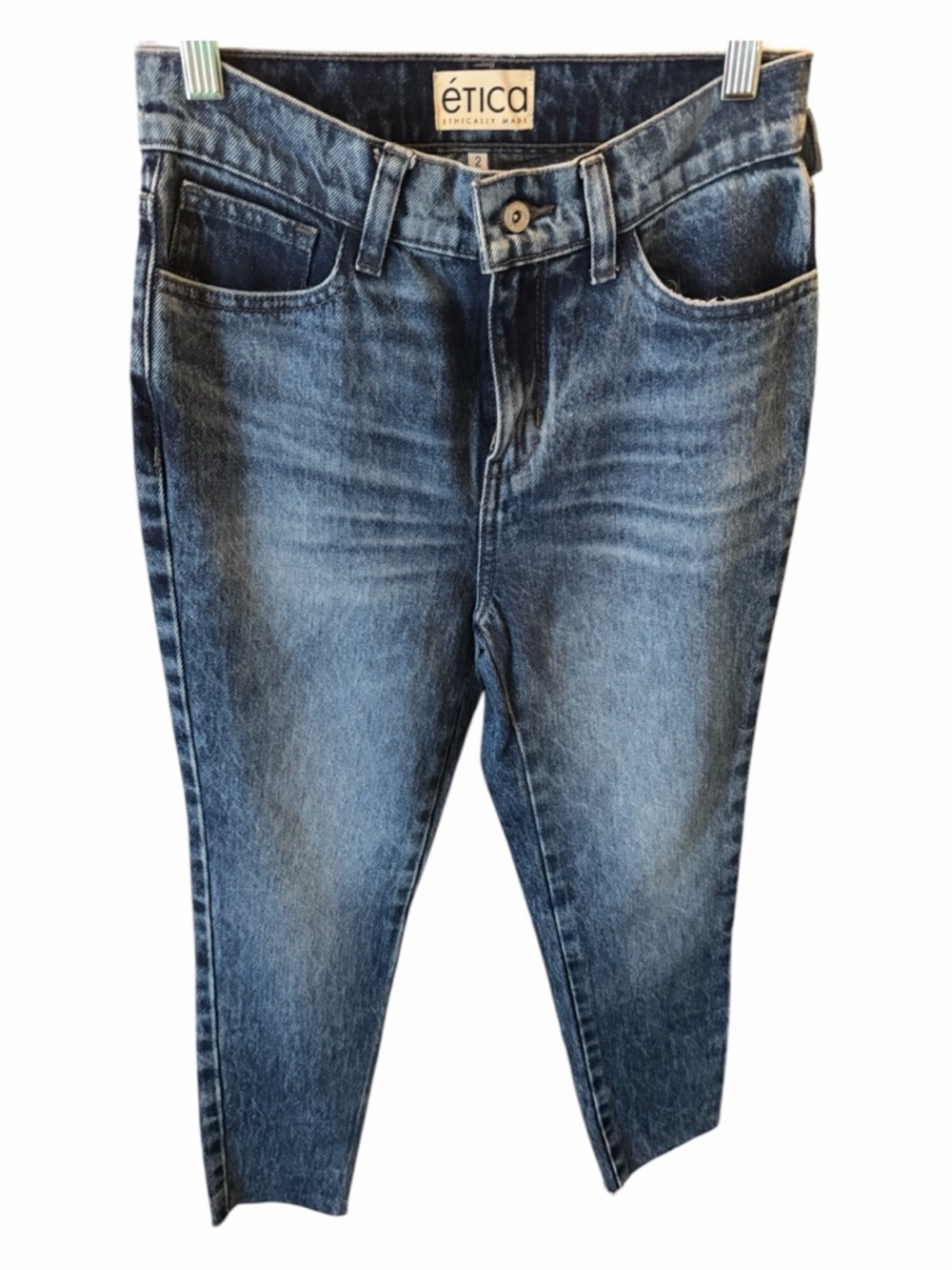 Etica High-Rise Blue Wash Women's Jeans